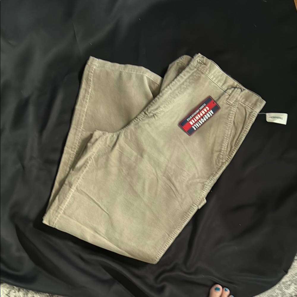 Mens Aeropostale Corduroy Carpenter Pants